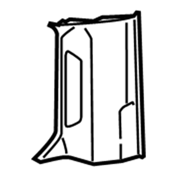 Ford CK4Z-6131010-AA Rear Pillar Trim, Upper Passenger Side