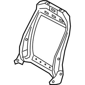 Ford KB3Z-5461019-C Seat Back Frame