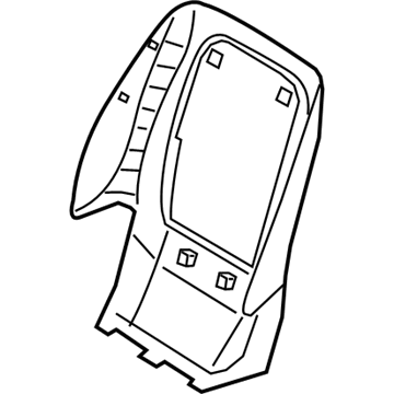 Ford LB5Z-7860762-BB Seat Back Panel