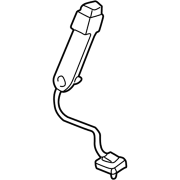 Mercury Seat Belt - 6F2Z-1761202-BA