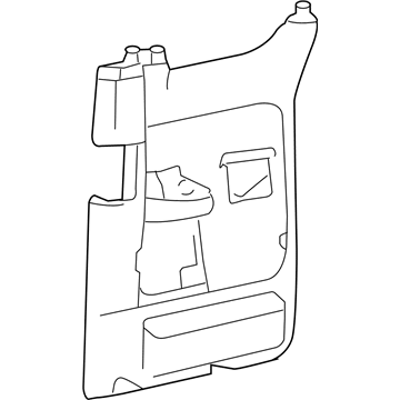 Ford 6L3Z-1827406-AAA Door Trim Panel