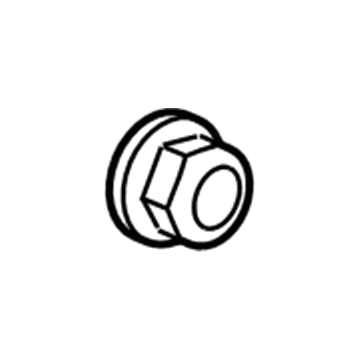 Ford -W705967-S440 Axle Nut, Front