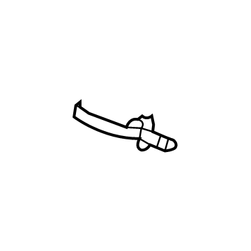 Ford F2UZ-1510444-A Motor Cover Latch