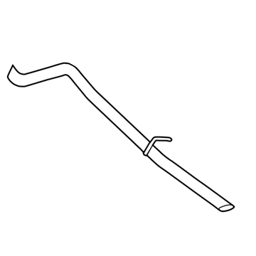 Ford Expedition Exhaust Pipe - 5L1Z-5202-AA