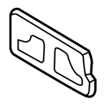 Ford FT4Z-17A385-AA License Bracket, Front
