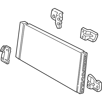 Ford 1F1Z-19712-AC Condenser Assembly