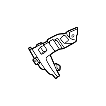 Ford M2DZ-17D942-A Side Bracket, Rear Passenger Side