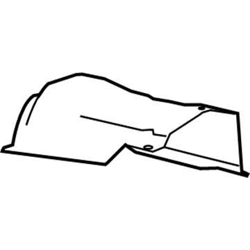 Ford 7S4Z-54114B06-A Heat Shield
