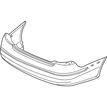 Ford Bumper - 4F1Z-17K835-CA