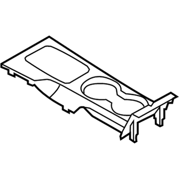 Ford Fusion Center Console Base - 9E5Z-54045A76-HA
