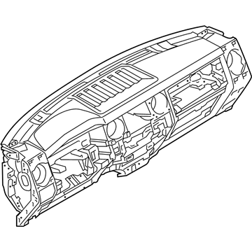 Ford EC3Z-2504320-DB Instrument Panel