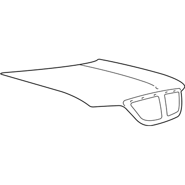 Lincoln Hood - 3W1Z-16612-AA