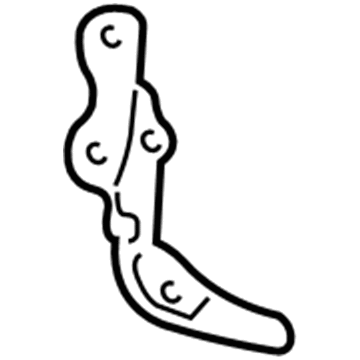 Lincoln Hood Hinge - 6W1Z-16797-AA