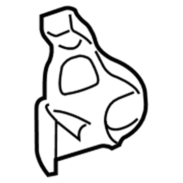 Ford 8W1Z-16K689-A Safety Catch, Front
