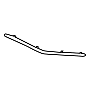 Ford FL7Z-17K945-CA Chrome Strip, Front Driver Side