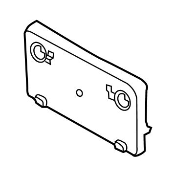 Lincoln FL7Z-17A385-AA License Bracket