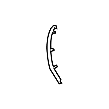 Ford FL7Z-17K945-BA Chrome Strip, Passenger Side