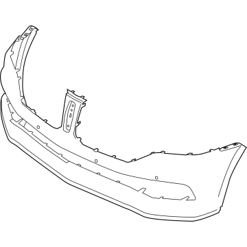 Lincoln FL7Z-17D957-CPTM Bumper Cover