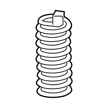 Ford 9C3Z-5310-B Coil Spring, Front