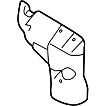 Ford Exhaust Heat Shield - 9L8Z-5E258-A