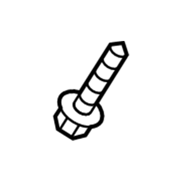 Ford -W718353-S900 Transmission Mount Bolt