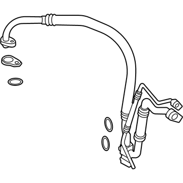 Lincoln Aviator A/C Hose - L1MZ-19D742-EC