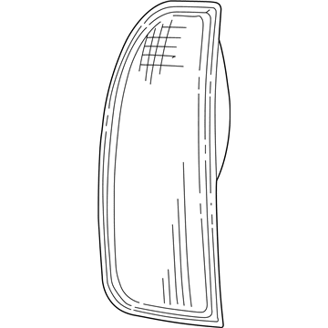Ford 2C5Z-13404-AA Tail Lamp Assembly, Rear Passenger Side