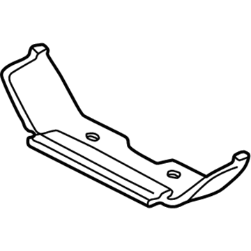 Ford F57Z-8327-AE Lower Air Guide, Front