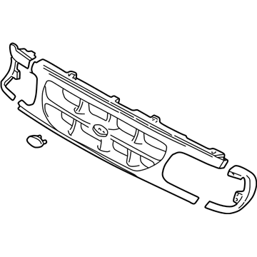 Ford F87Z-8200-VAA Grille Assembly, Front
