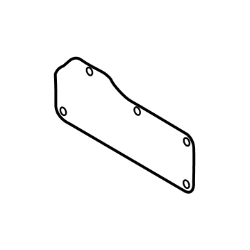 Ford DT1Z-6127458-C Inner Shield, Rear Passenger Side