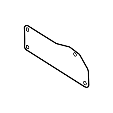 Ford DT1Z-6123867-A Trim Cover, Rear Inner Driver Side