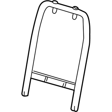 Ford 4L2Z-7861018-AA Seat Back Frame, Front