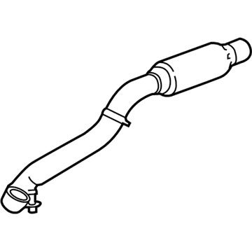 Ford Edge Exhaust Pipe - F2GZ-5G203-J