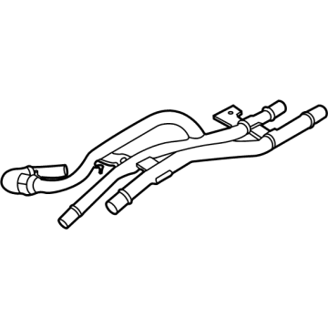 Lincoln Cooling Hose - L1MZ-18472-D