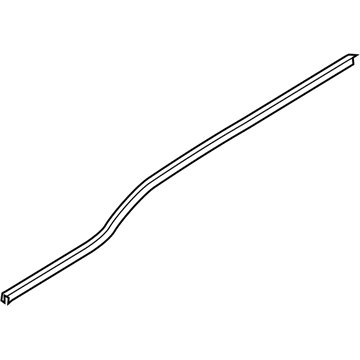Ford 2T1Z-5821452-A Belt Weatherstrip, Front Passenger Side