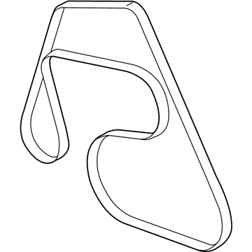 Mercury 6W7Z-8620-BA Serpentine Belt
