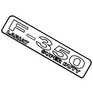 Ford 8C3Z-16720-H Nameplate