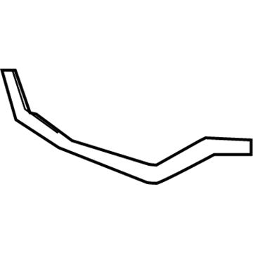 Ford FA1Z-17E811-AB Outer Molding, Front Driver Side