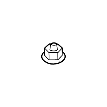 Ford -W520101-S450 Wire Harness Nut