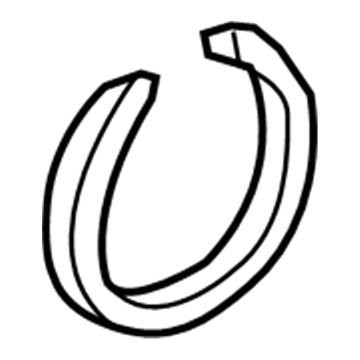 Ford AT4Z-2A753-A Parking Brake Shoes, Rear