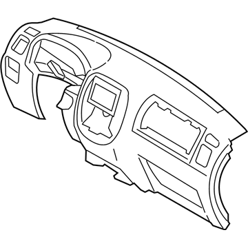 Mercury 7M6Z-7804320-CE Instrument Panel