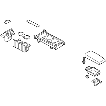 Ford HP5Z-5406024-AC Lid Assembly