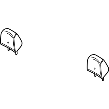 Ford AG1Z-54611A09-A Headrest, Outer
