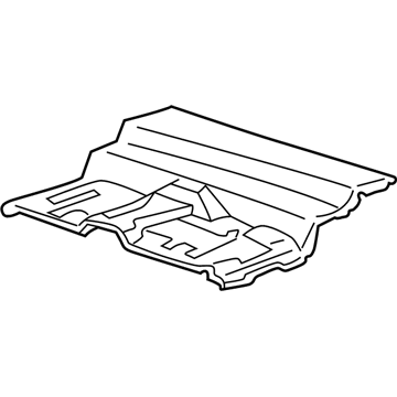 2004 Ford Explorer Sport Trac Floor Pan - 3L2Z-3511218-AA
