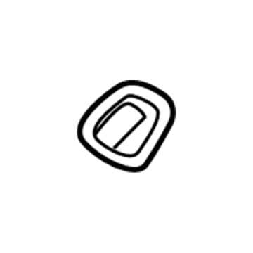 Ford 5G1Z-54613E54-AA Seat Belt Guide, Rear