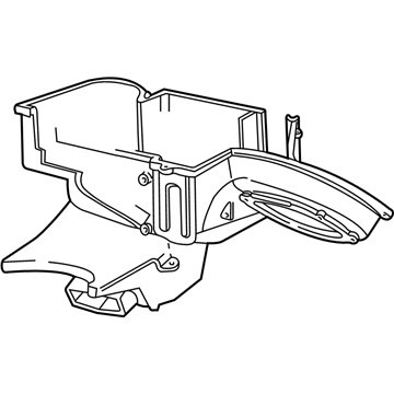 Ford F8DZ-18C433-AA Outlet Duct