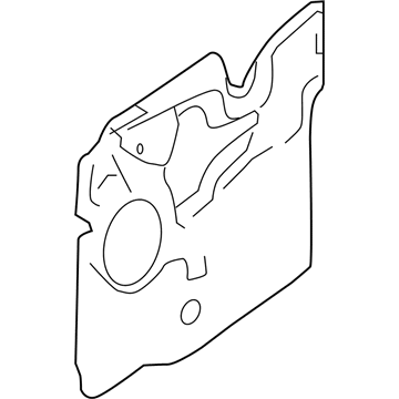 Ford 6S4Z-5424786-A Water Deflector