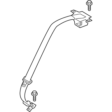 Ford GD9Z-54611B64-AG Lap & Shoulder Belt, Center