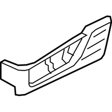 Ford 8C3Z-2562186-DB Side Cover, Rear Passenger Side