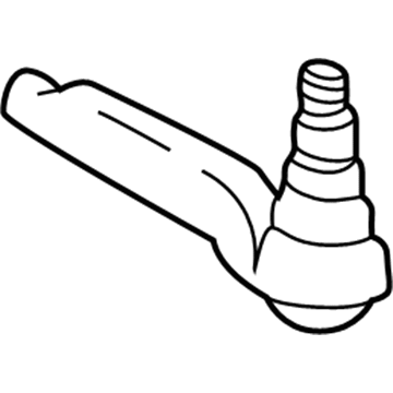 Ford 3W4Z-3A130-AA Outer Tie Rod, Passenger Side